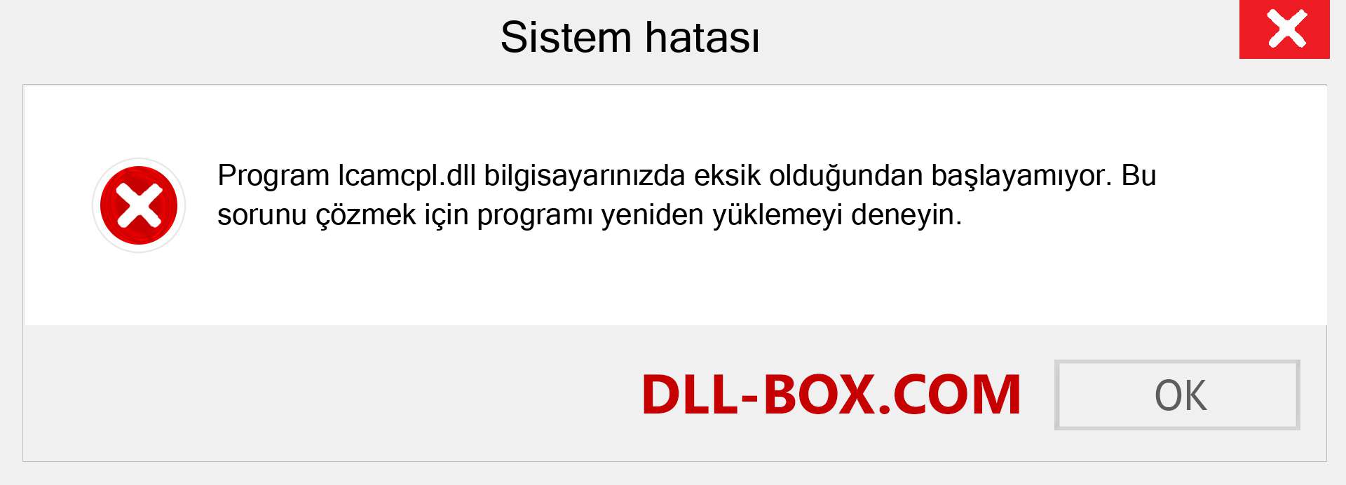 lcamcpl.dll dosyası eksik mi? Windows 7, 8, 10 için İndirin - Windows'ta lcamcpl dll Eksik Hatasını Düzeltin, fotoğraflar, resimler